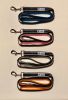 Double-handle reflective dog leash nighttime walking