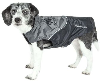 Touchdog Subzero-Storm Waterproof 3M Reflective Dog Coat w/ Blackshark technology (Color (TD): Black, Size (TD): Large)