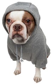 Fashion Plush Cotton Pet Hoodie Hooded Sweater (Size (PL): X-Small, Color (PL): Gray)