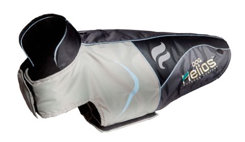 Dog Helios Lotus-Rusher Waterproof 2-in-1 Convertible Dog Jacket w/ Blackshark technology (Color: Black (DH-LR), Size: X-Large (DH))