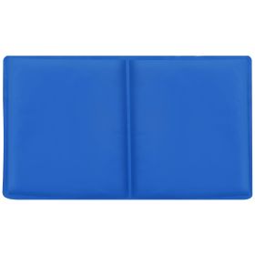 Pet Dog Cooling Mat Pressure Activated Gel Self Cooling Mat Pad Pet Cooling Bed Mats Portable Pet Cooling Mat 4 sizes (Size: L)