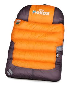 Helios Trail-Barker Multi-Surface Travel Dog Bed Featuring BlackShark Technology (Color (DH): Orange)