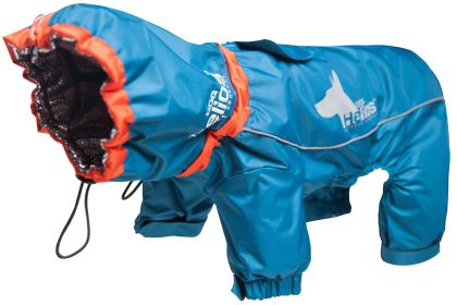 Helios Weather-King Ultimate Windproof Full Bodied Pet Jacket (Color: Turquoise Blue (DH-WK), Size: Medium (DH))