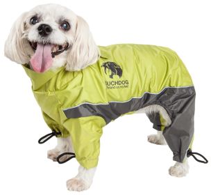 Touchdog Quantum-Ice Full-Bodied Adjustable and 3M Reflective Dog Jacket w/ Blackshark Technology (Color (TD): Yellow, Size (TD): X-Large)