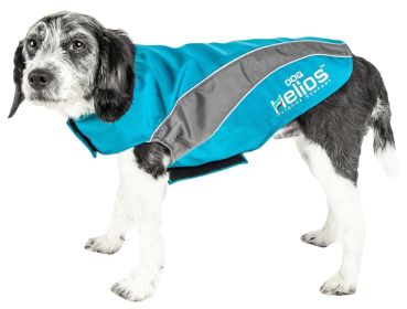 Helios Octane Softshell Neoprene Satin Reflective Dog Jacket w/ Blackshark technology (Size: medium)