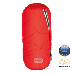 Sustainable Dog Jacket Vest (Color: Red, Size: XL)