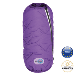 Sustainable Dog Jacket Vest (Color: Purple, Size: XS-2)