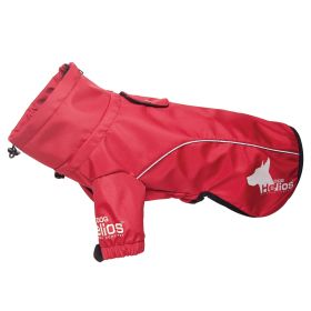 Dog Helios Extreme Softshell Performance Fleece Dog Coat (Color: Red, Size: X-Small)