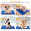Pet Dog Cooling Mat Pressure Activated Gel Self Cooling Mat Pad Pet Cooling Bed Mats Portable Pet Cooling Mat 4 sizes