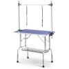 Professional Dog Pet Grooming Table 36"X24" Adjustable Heavy Duty Portable w/Arm & Noose & Mesh Tray