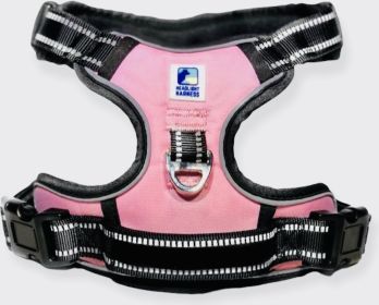 Headlight Harness Reflective Water Resistant LED Nighttime Walking Safety Harness (Color: Pink (HH), Size: L (HH))